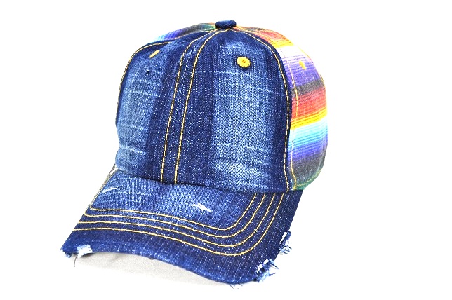 002-SERAPE BLUE DENIM